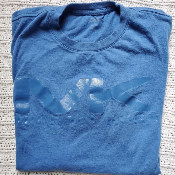 Michael Kors Men's Large Blue Shirt - Picture 2 of 2